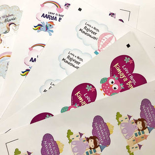 Gift Stickers (Shaped)