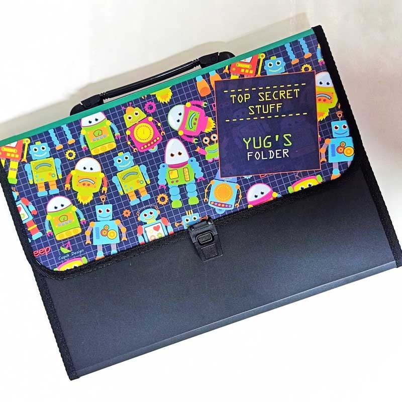 Robotics Folder Robots Expanding Folder – Cupik Design India