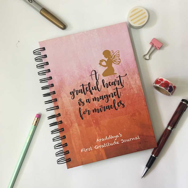 Buy Personalised Gratitude Journal Online | Best Gratitude | Happiness ...