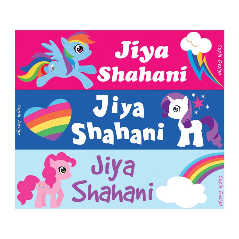 Personalised Name Stickers | Buy Name Stickers for Kids Books - Cupik ...