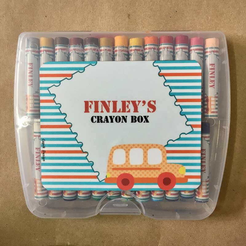 Fall Crayon Box Color Your World: Buy Personalised Crayon Box | Crayon Set | Cupik ...
