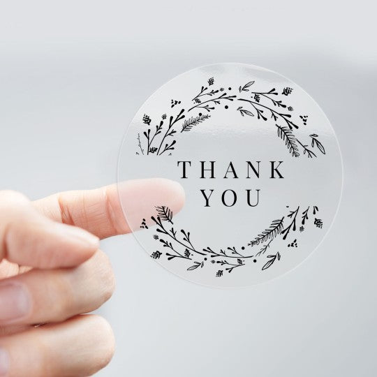 Transparent Label Railing Stylish Transparent labels for all Materials | Buy Personalised ...